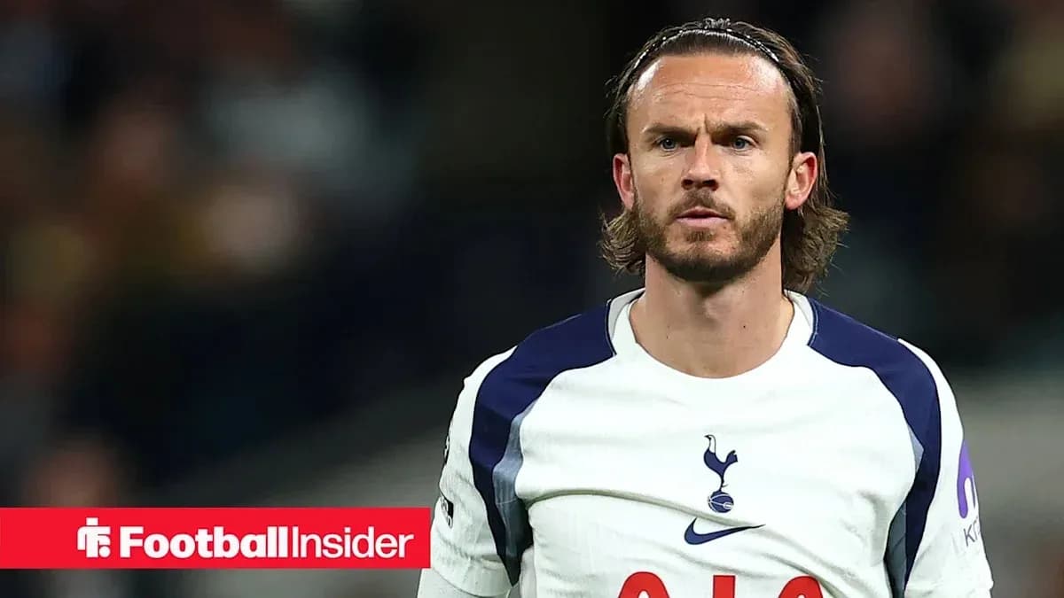 Player wearing Tottenham Hotspur jersey on field
