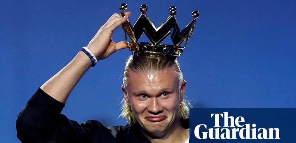 Player holding a crown at an awards ceremony