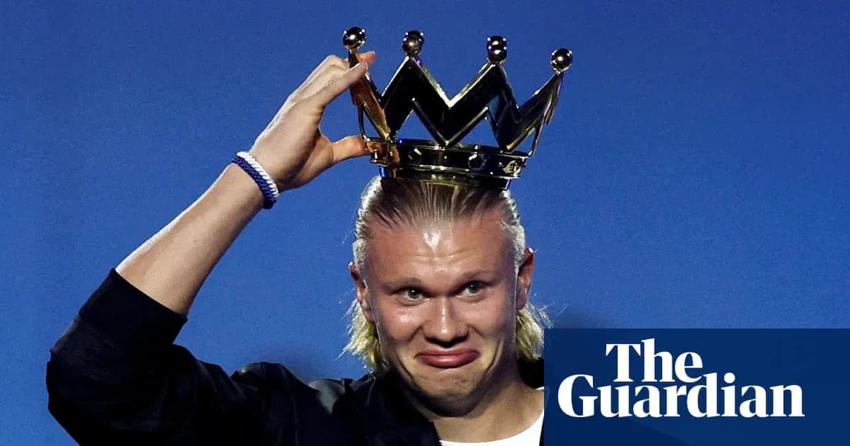 Player holding a crown at an awards ceremony