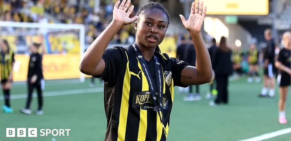 Player waving after a match on the field
