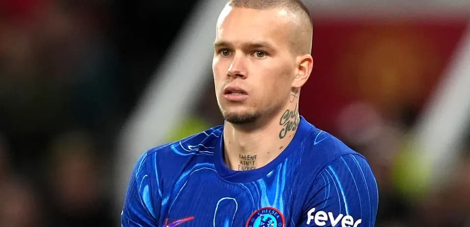 Player in Chelsea kit during a match