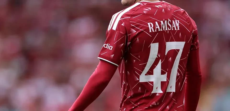 Player wearing red jersey with number 47