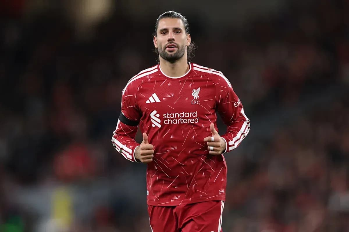Player warming up in Liverpool FC training kit