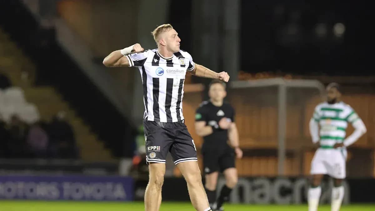 Player celebrating a goal during a match