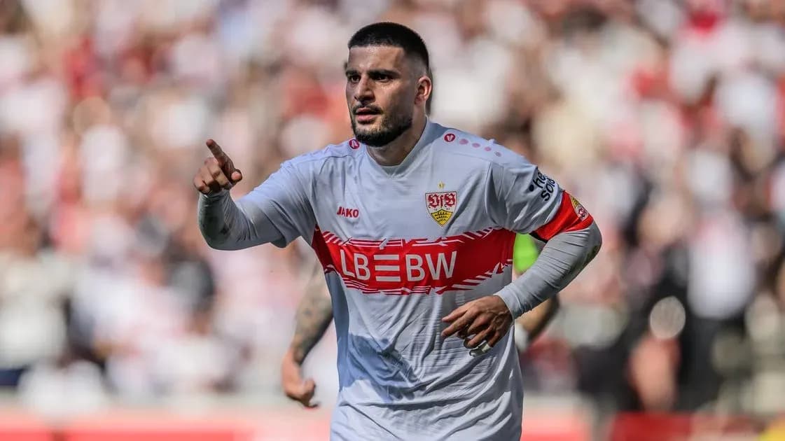 Player celebrating a goal during a match