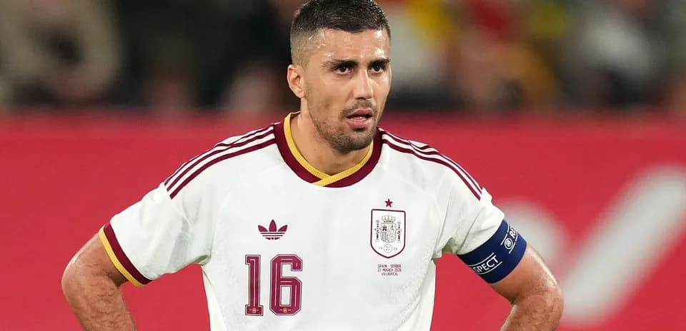 Player in Spain jersey during match action