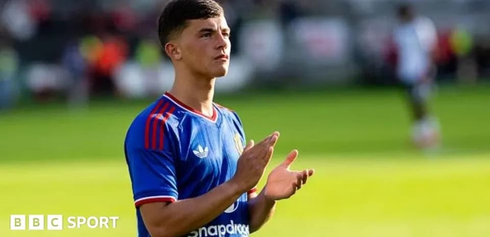 Player applauding fans during a match