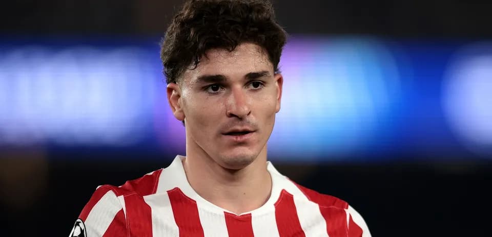 Atletico Madrid player during match in jersey