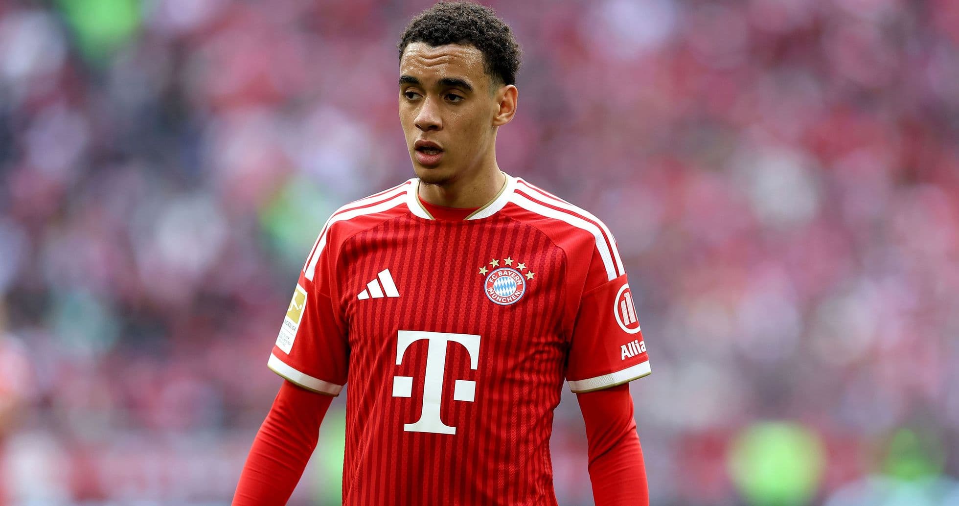 Player in Bayern Munich kit during match