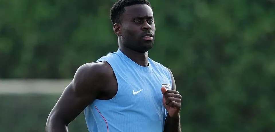 Athlete jogging during training session outdoors