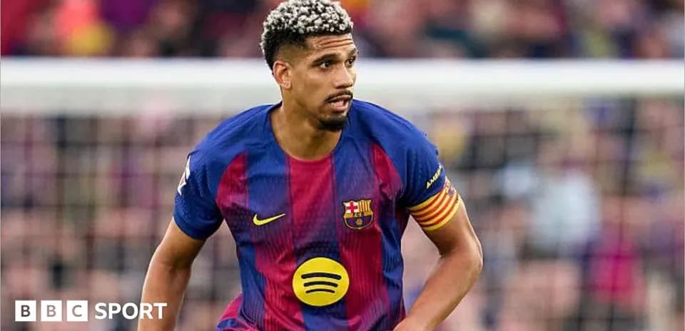 Barcelona player in action during a match