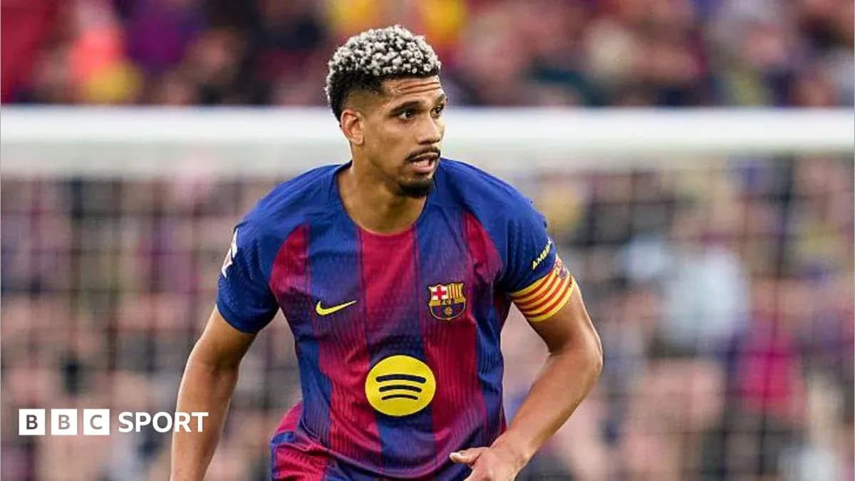 Barcelona player in action during a match