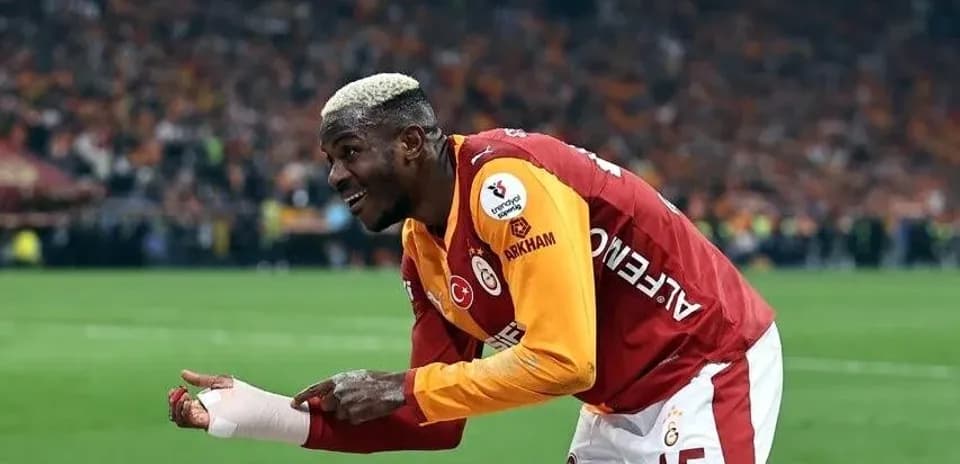 Player celebrating on the pitch during a match