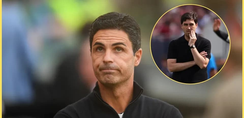 Two football managers during matches in different settings