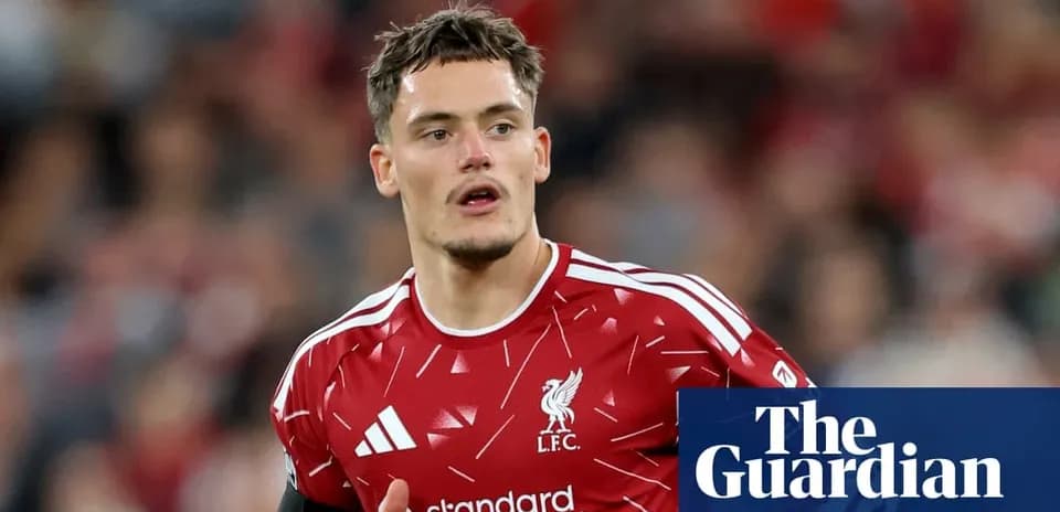 Player wearing Liverpool kit during match