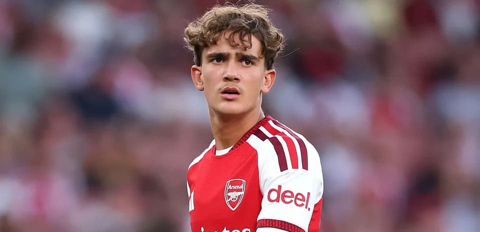 Arsenal player on the field during a match