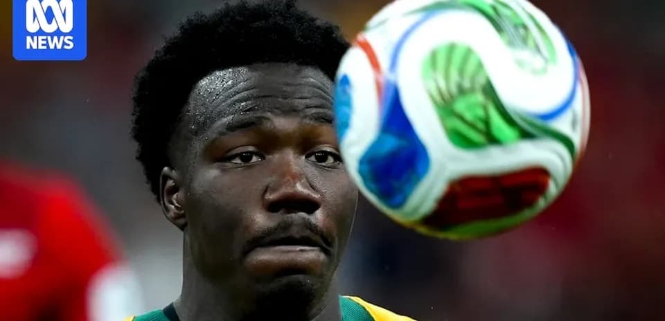 Player watching the ball during a match