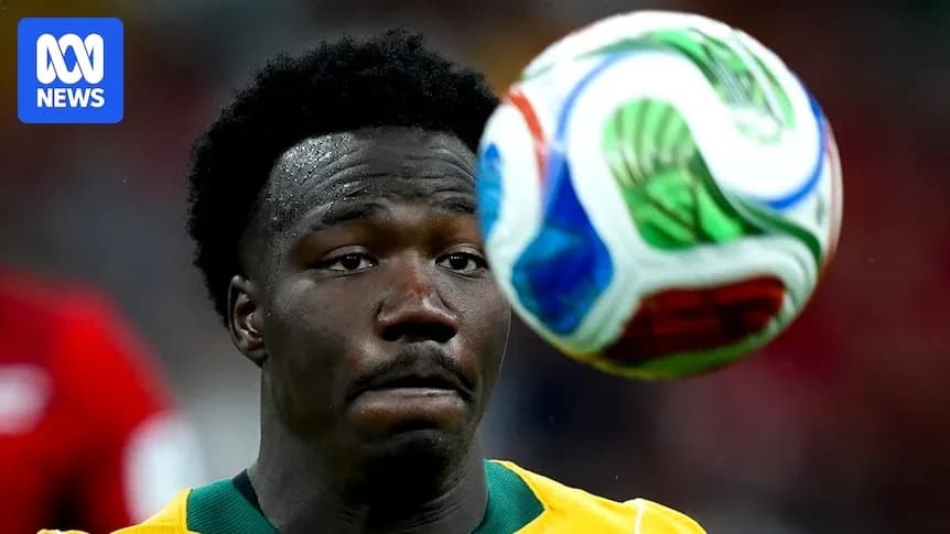 Player watching the ball during a match