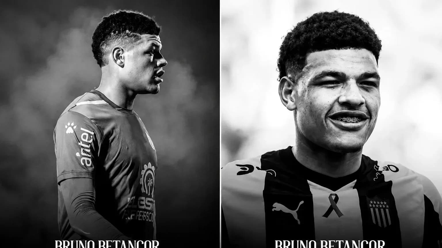 Bruno Betancor in two different poses