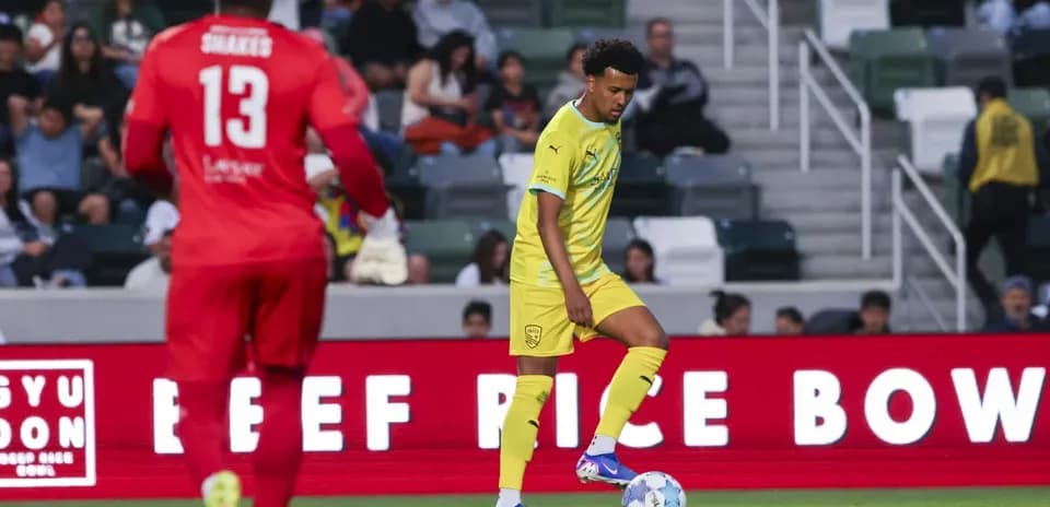 New Mexico United player during USL Championship match
