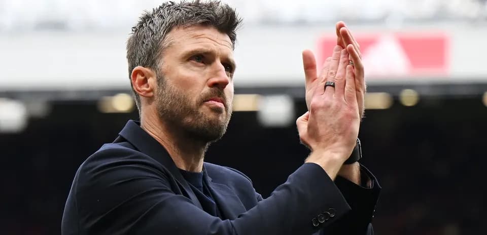 Man applauding during a football match