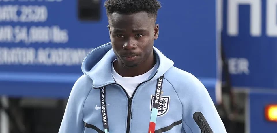 Player walking with FIFA World Cup lanyard