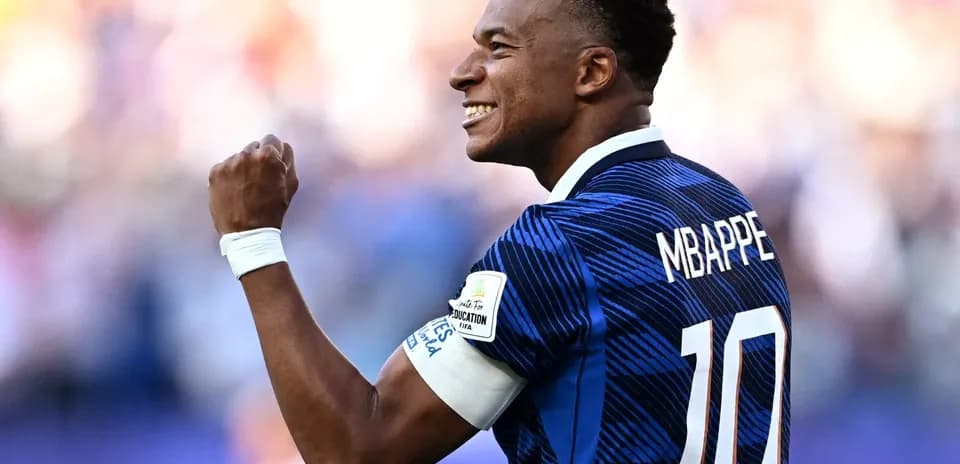 Player celebrating with fist pump after scoring