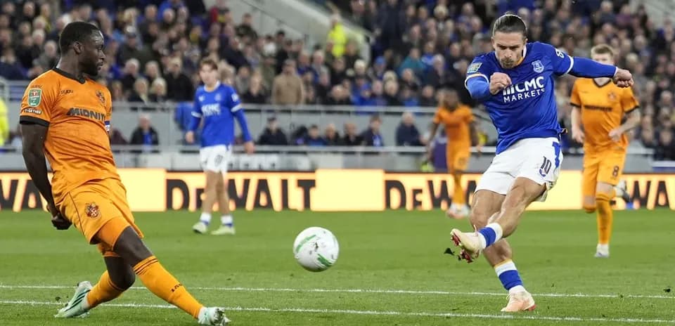 Player shooting the ball during a match