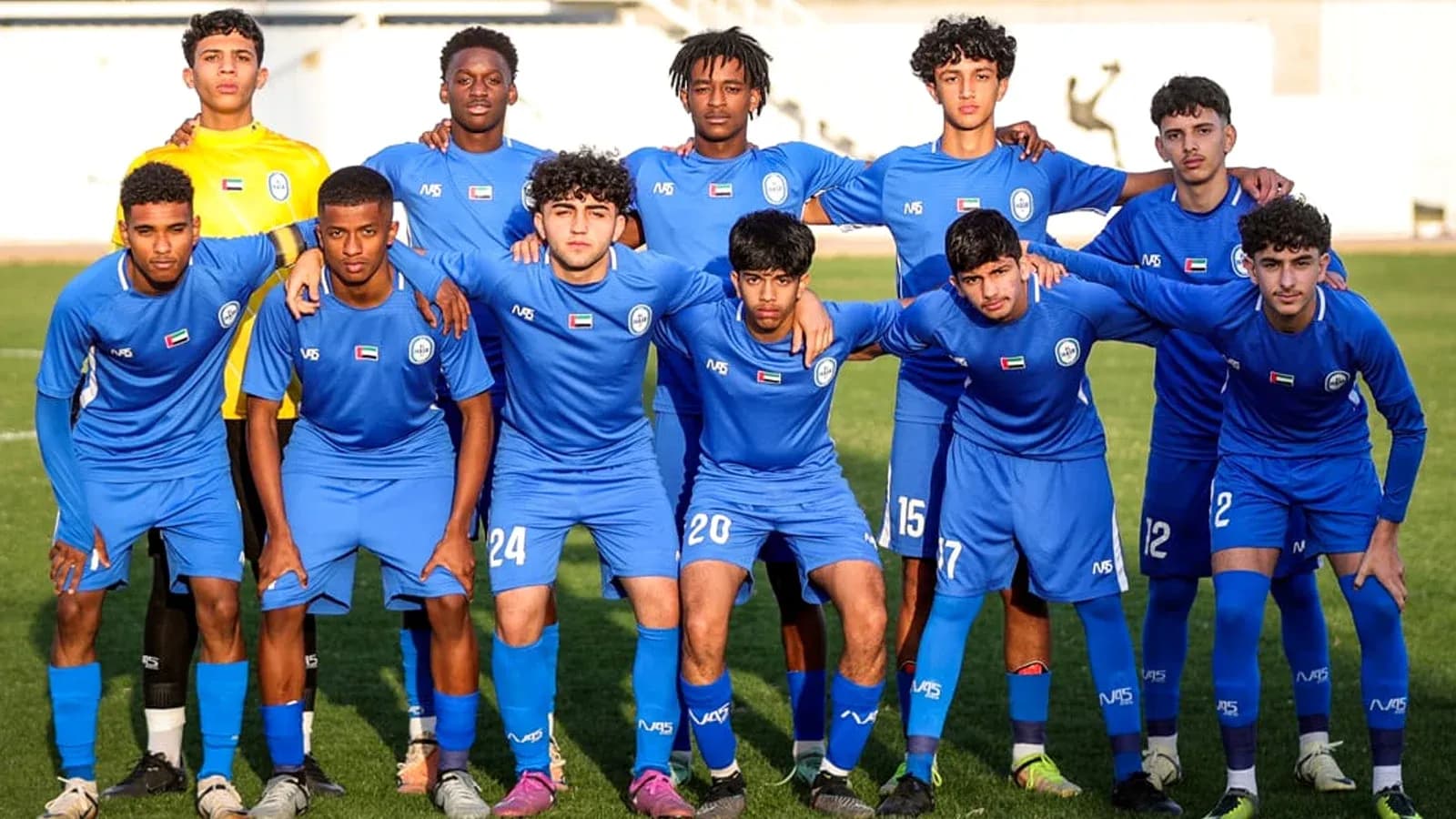 Ittihad Kalba U23 team group photo