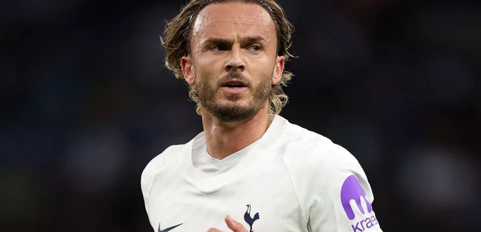 Player in Tottenham jersey during a match