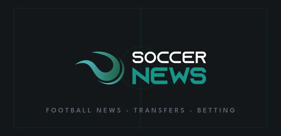 Logo of Soccer News with tagline and design