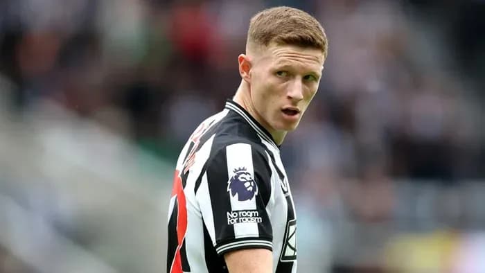 Newcastle United player during match action