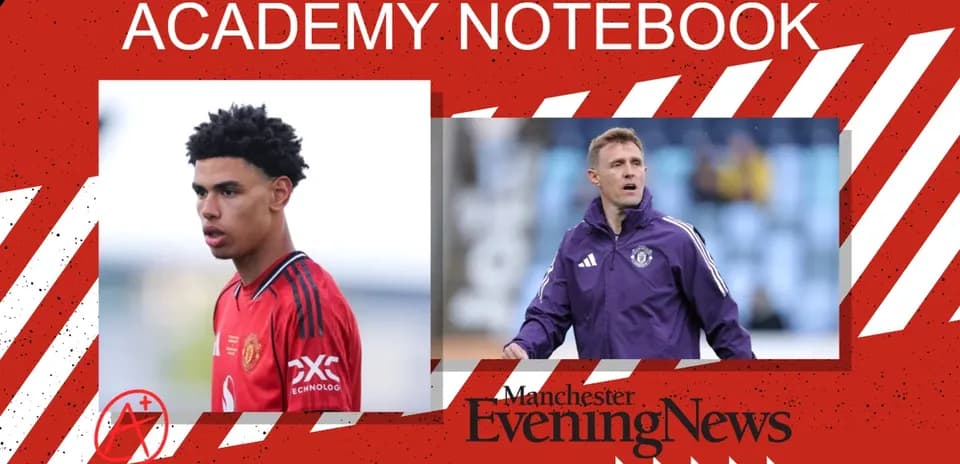 Young player and coach at Manchester United academy