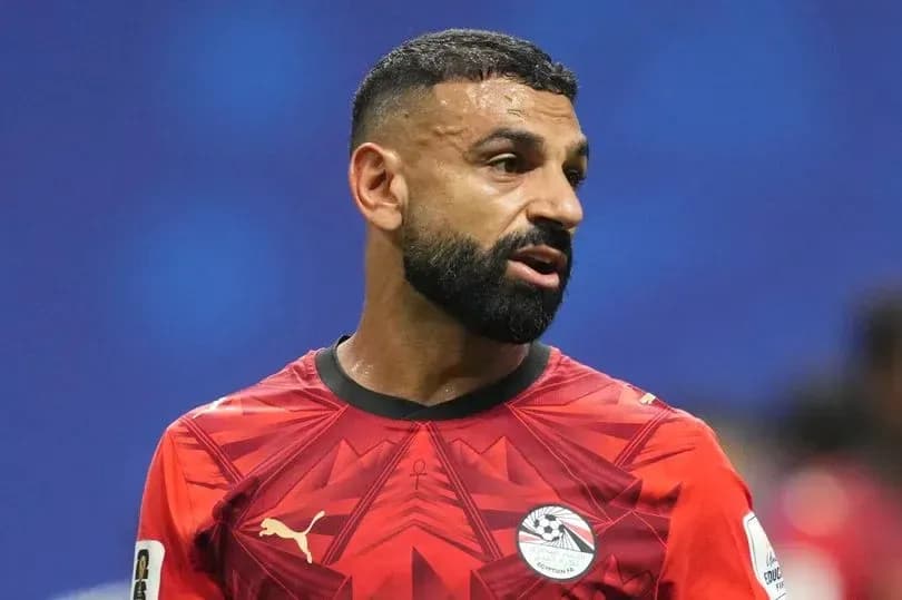 Player wearing Egypt jersey during a match