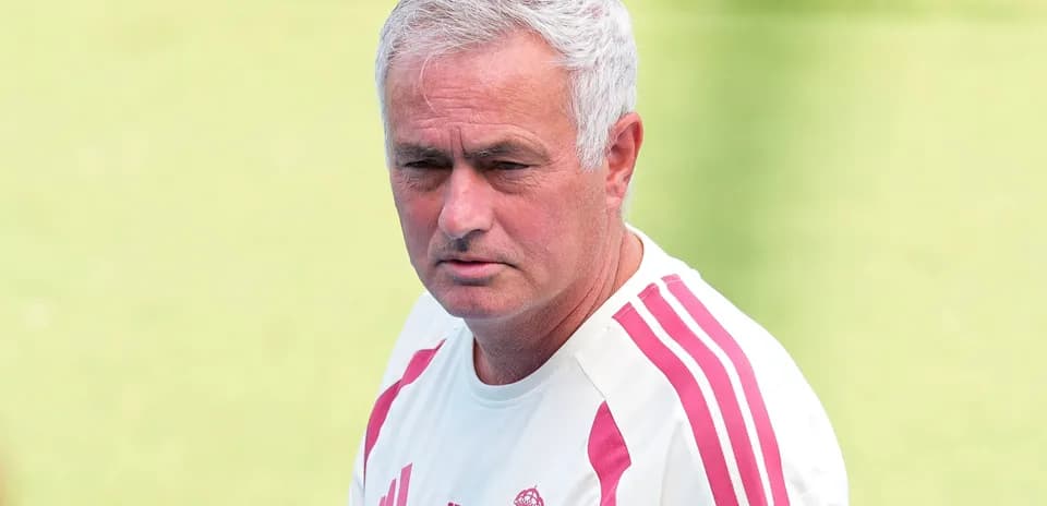 Coach during training session at football field