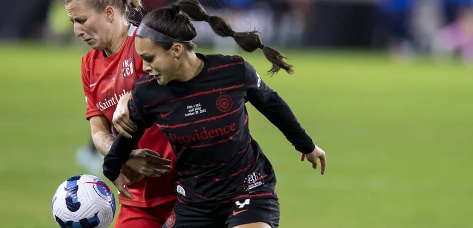 Kansas City vs Portland Thorns match action