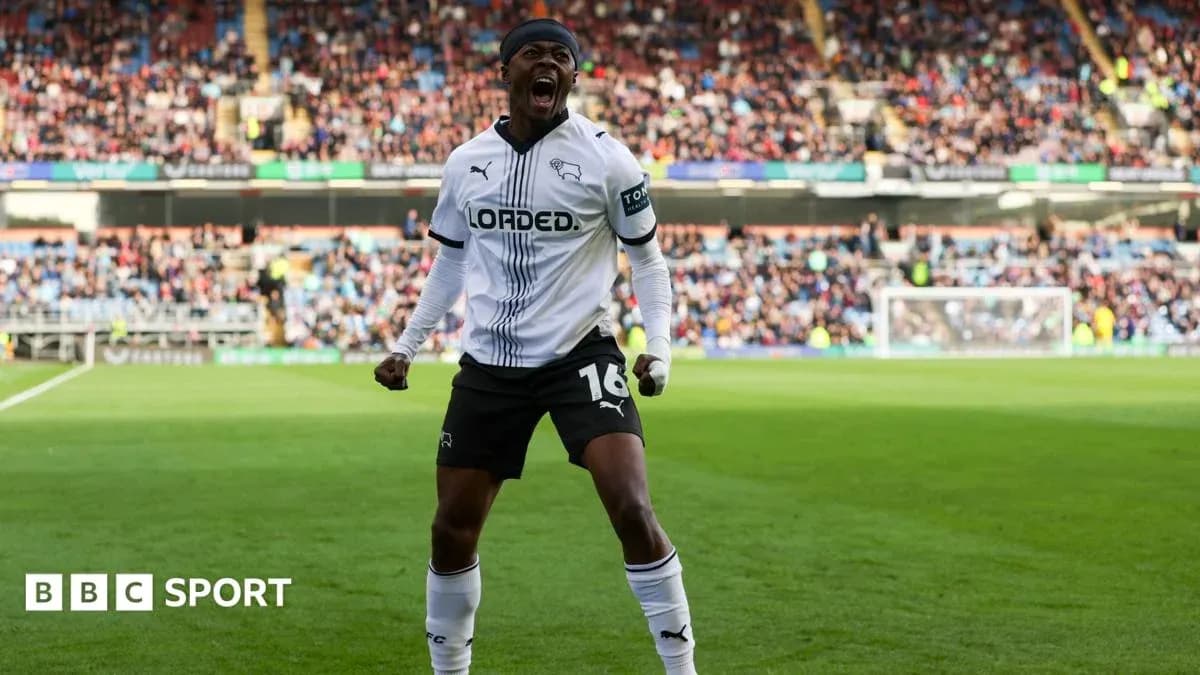 Player celebrating after scoring during match