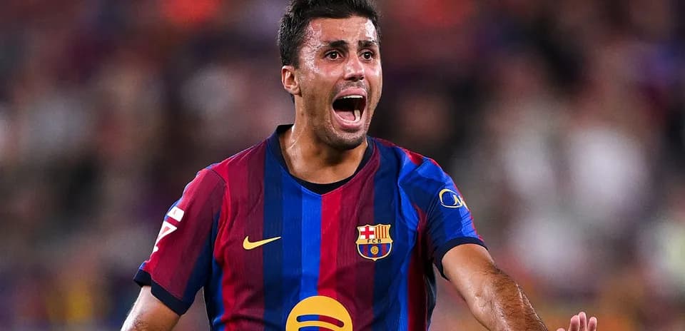 Player celebrating during a match for FC Barcelona