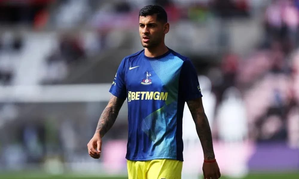 Player walking on field in training kit