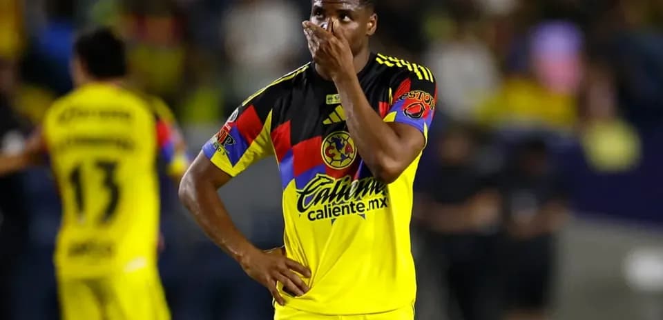 Club America player during Liga MX match