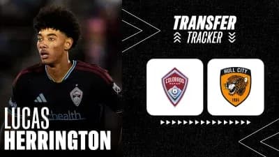 Lucas Herrington featured in transfer tracker graphic