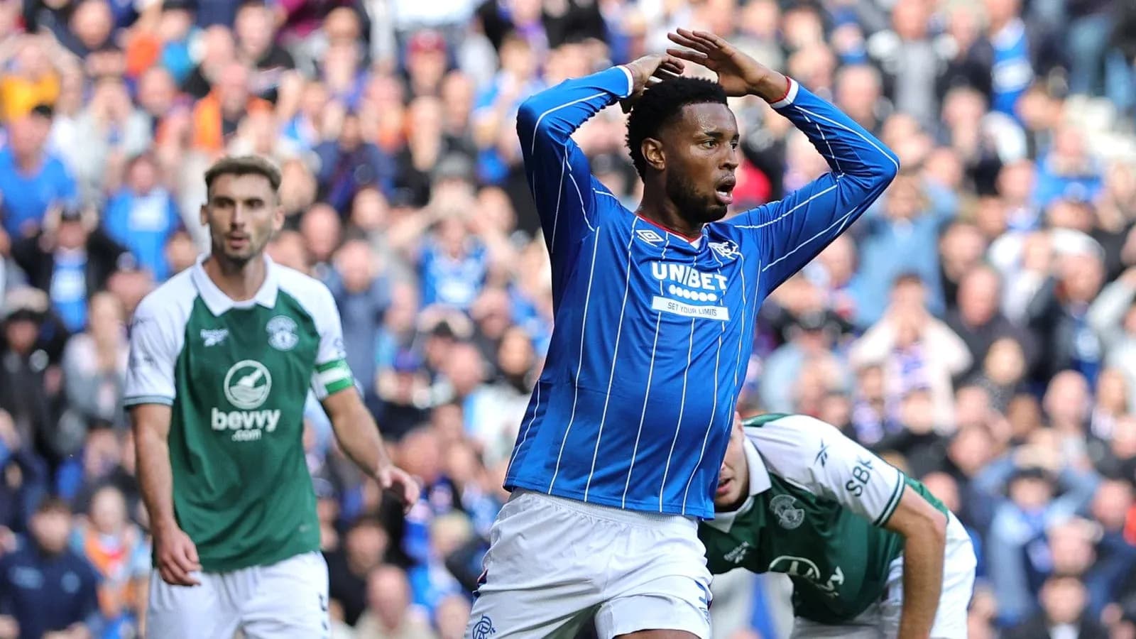 Player celebrating after scoring during a match