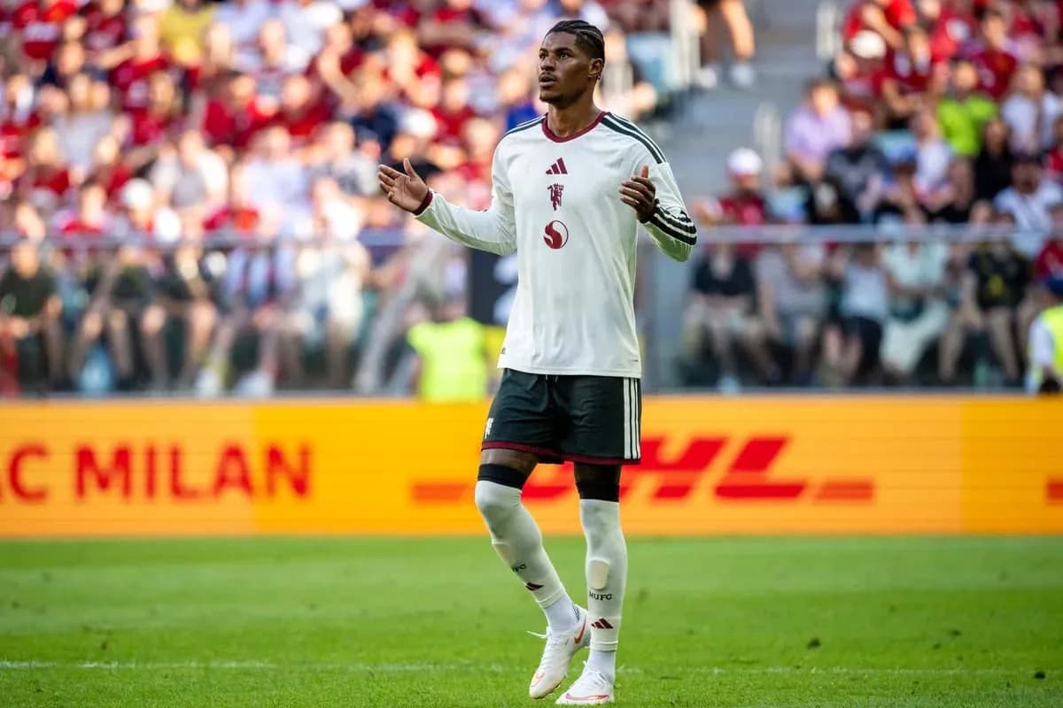 Player gesturing during a match in stadium