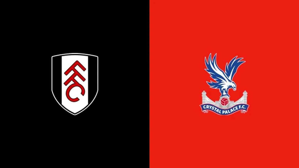 Logos of Fulham and Crystal Palace F.C.
