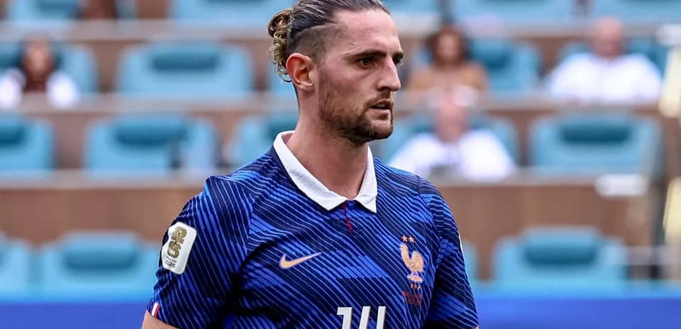 Player wearing France kit during a match