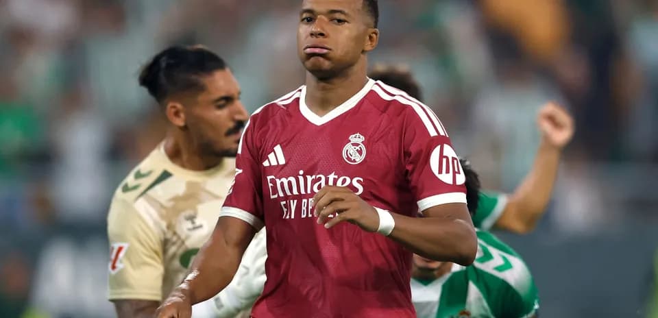 Real Madrid player during La Liga match
