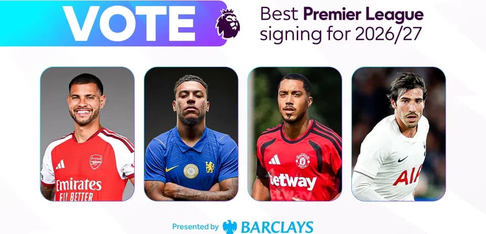 Players nominated for best Premier League signing 2026/27