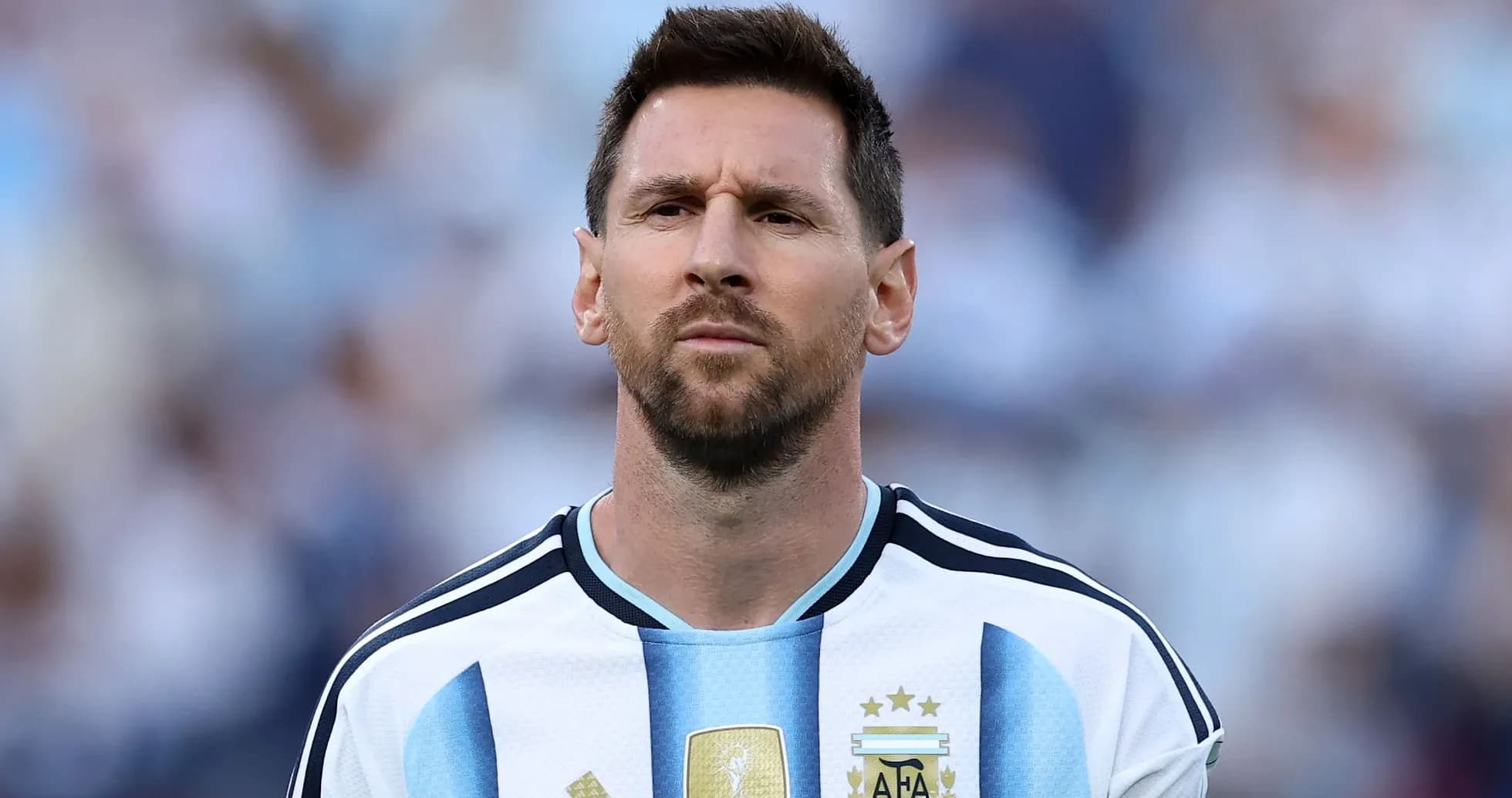 Lionel Messi in Argentina national team jersey