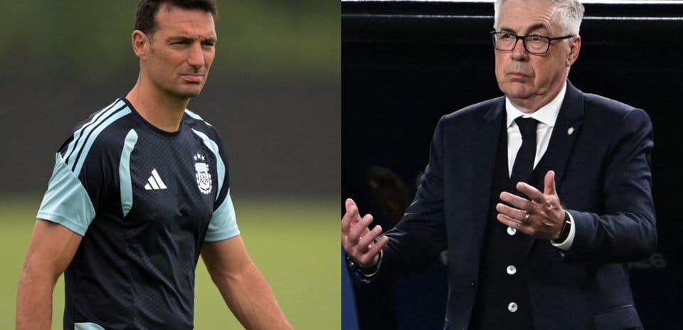 Two football managers during match preparation and discussion