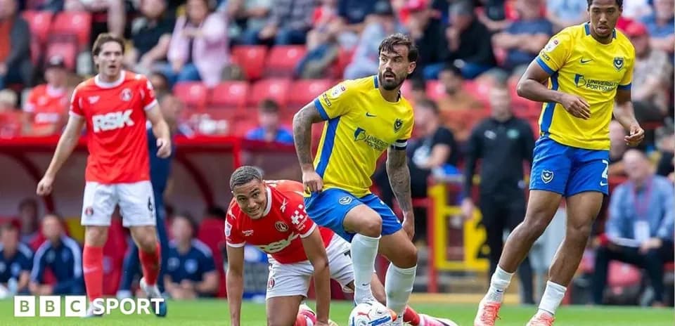 Players competing during a football match